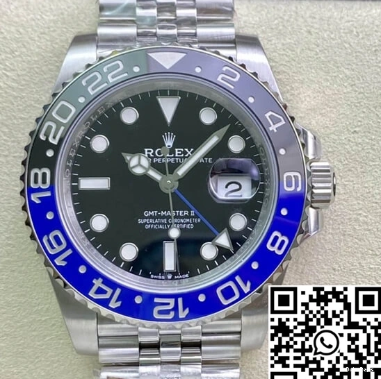 Rolex Clean GMT Master Dial Black II M126710BLNR-0002 Factory 0111